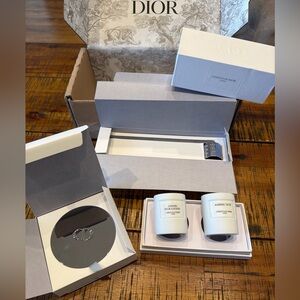 Dior Luxury special edition travel size Candle set candle snuffer /Candle lid